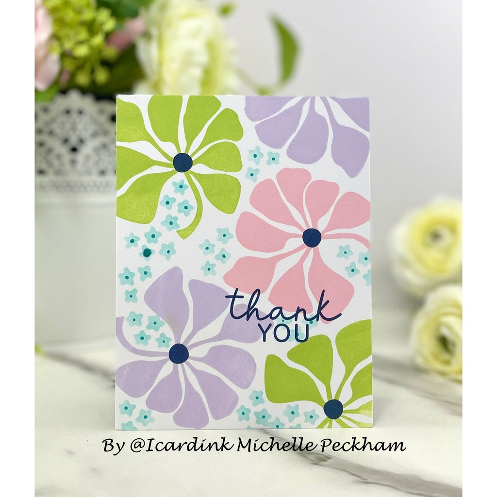 CZ Design Clear Stamps Thank You Basics cz393c Rain or Shine Thank You Card