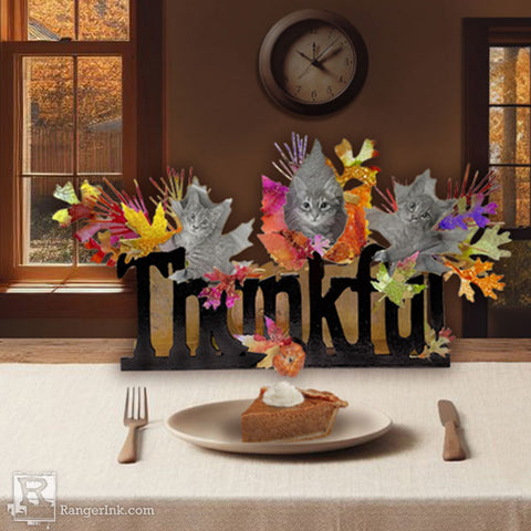Tim Holtz Alcohol Ink Snow Cap Mixative Ranger TAL31611 Thankful Thanksgiving Project | color-code:ALT01