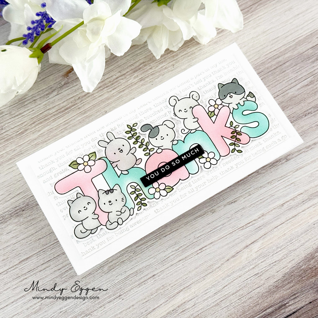 Simon Says Stamp Thanks Always Wafer Dies 1294sdc Thanks Card | color-code:ALT04