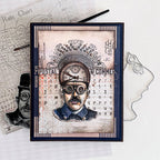 Simon Says Stamp The Inspector Wafer Dies 465sss Steam Punk Card