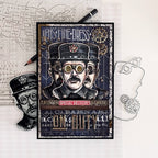 Simon Says Stamp The Inspector Wafer Dies 465sss Steam Punk Card