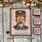 Simon Says Stamp The Inspector Wafer Dies 465sss Steam Punk Card | color-code:ALT06
