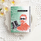 Tim Holtz The Professor and The Professor 2 Stamps with Simon Says Stamp Dies Bundle setps26 Birthday Card | color-code:ALT02