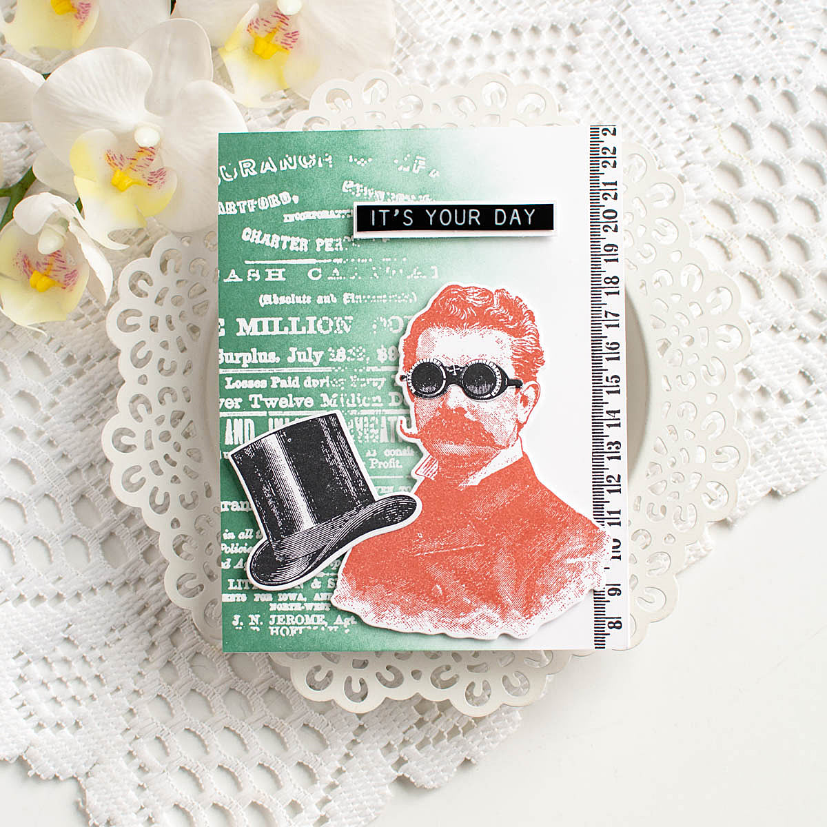 Simon Says Stamp The Professor Suite Wafer Dies 373sss395 Steam Punk Birthday Card | color-code:ALT02
