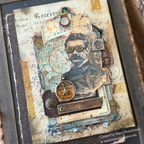 Simon Says Stamp The Professor Suite Wafer Dies 373sss395 Steam Punk Panel