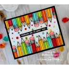 Simon Says Stamp The Write Stuff Wafer Dies sssd112847c Just A Note Back to School Card | color-code:ALT01