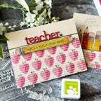 Simon Says Stamp The Write Stuff Wafer Dies sssd112847c Just A Note Teacher Card | color-code:ALT05