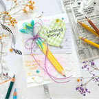 Simon Says Clear Stamps The Write Stuff sss202714c Just A Note Back to School Card 