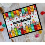 Simon Says Clear Stamps The Write Stuff sss202714c Just A Note Back to School Card | color-code:ALT04