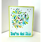 The Crafter's Workshop A2 Layered Groovy Flowers Stencils tcw6072 got this