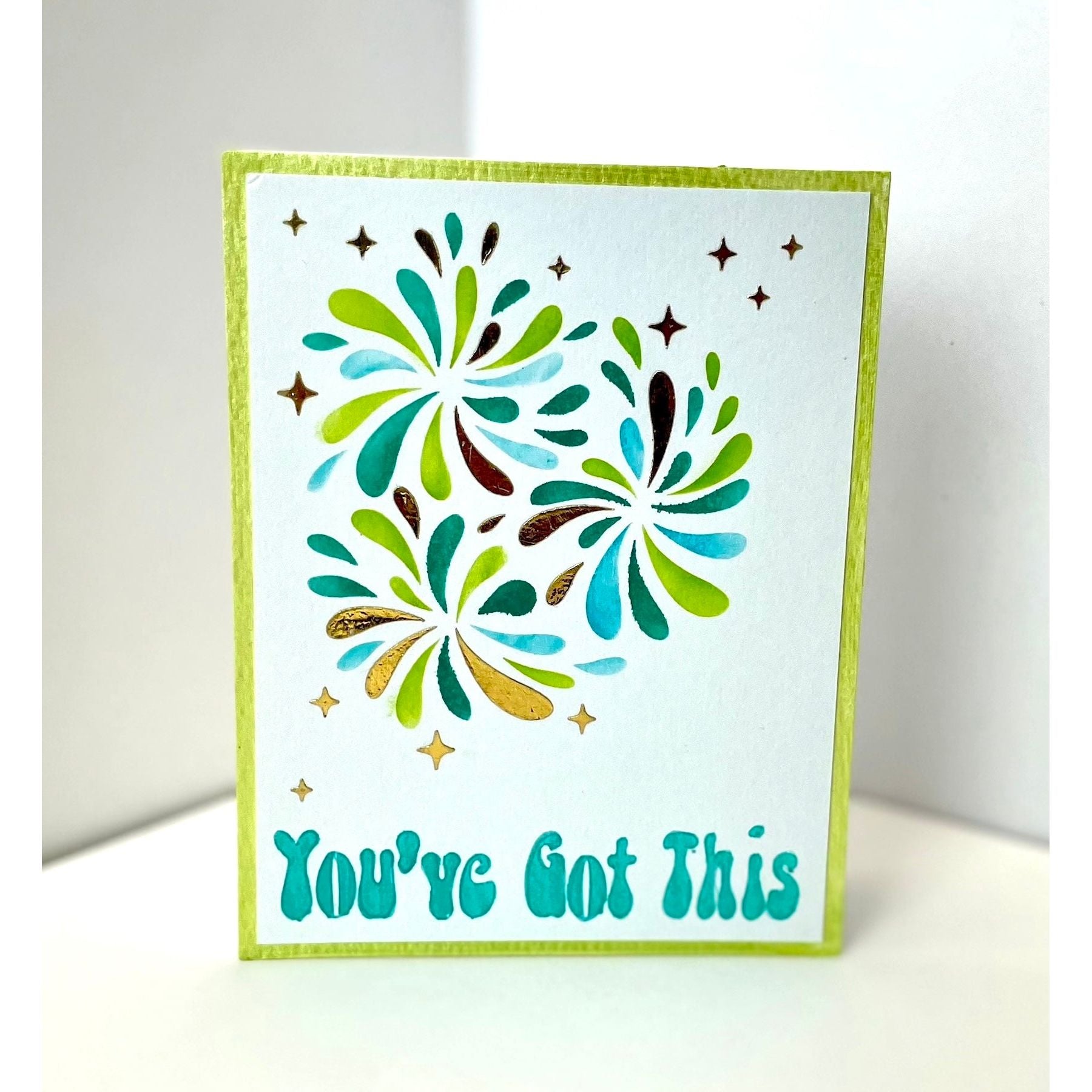 The Crafter's Workshop A2 Layered Groovy Flowers Stencils tcw6072 got this