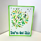 The Crafter's Workshop A2 Layered Groovy Flowers Stencils tcw6072 you've got this