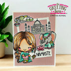 The Greeting Farm Anya in India Stamps Namaste 3 | color-code:ALT03