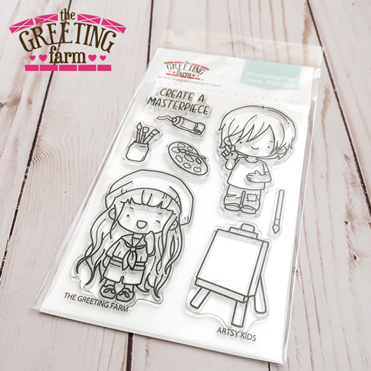 The Greeting Farm Artsy Kids Stamps