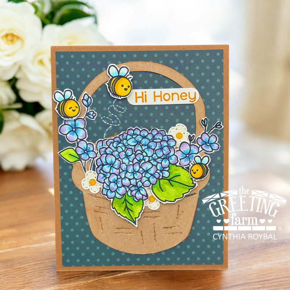 The Greeting Farm Bee Happy Stamps Hi Honey | color-code:ALT02