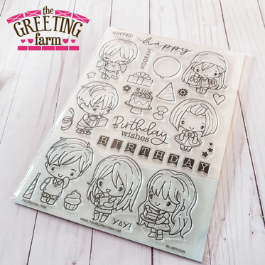 The Greeting Farm Big Birthday Kit Stamps