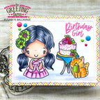 The Greeting Farm Birthday Girl Anya Stamps Brunette | color-code:ALT01