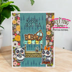 The Greeting Farm Boba Pandas Stamps Best-tea | color-code:ALT02