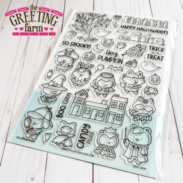 The Greeting Farm Boo Crew Stamps