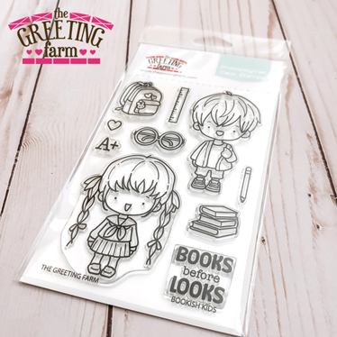 The Greeting Farm Bookish Kids Stamps