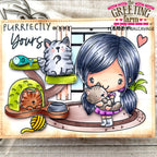 The Greeting Farm Cat Mom Anya Stamps Purrfectly Yours | color-code:ALT02