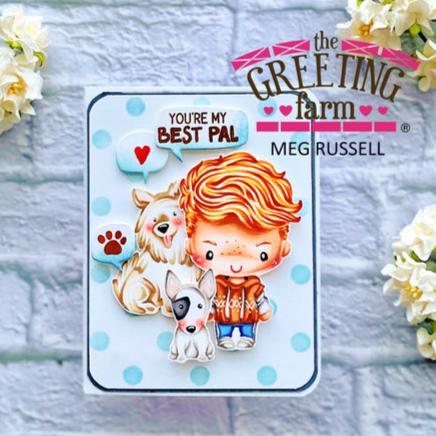 The Greeting Farm Dog Dad Ian Stamps Dog Pals | color-code:ALT03