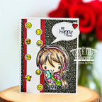 The Greeting Farm Emoji Couple Stamps Be Happy | color-code:ALT02
