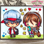 The Greeting Farm Emoji Couple Stamps Cute Couple | color-code:ALT03