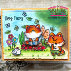 The Greeting Farm Felix the Fox Stamps Hey Foxy | color-code:ALT01