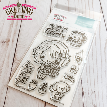The Greeting Farm Flowers Anya Stamps