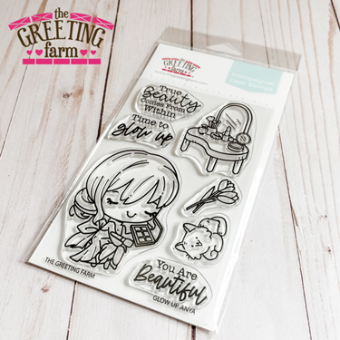 The Greeting Farm Glow Up Anya Stamps