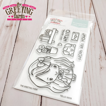 The Greeting Farm Hello Anya Stamps