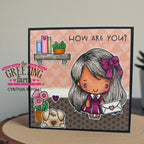 The Greeting Farm Hello Anya Stamps How Are You with Love Letter Card | color-code:ALT01