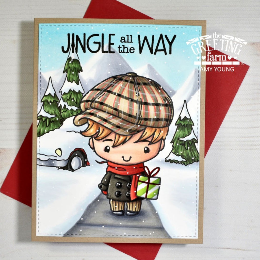 The Greeting Farm Holiday Reboot Stamps Jingle All the Way