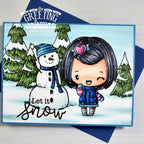 The Greeting Farm Holiday Reboot Stamps Let it Snow