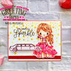 The Greeting Farm Miss Anya Red Carpet Stamps Starry Sparkle | color-code:ALT03