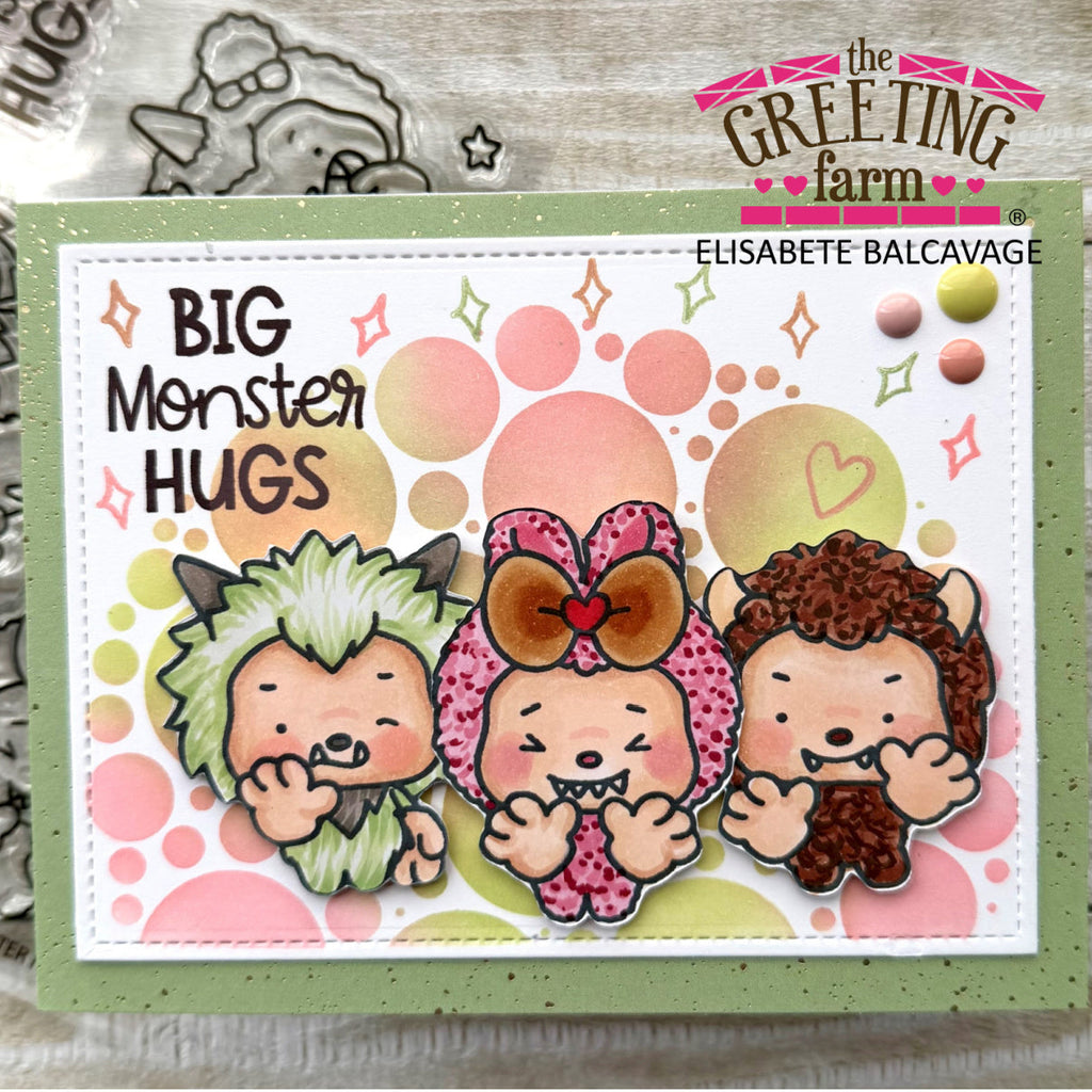 The Greeting Farm Monster Hugs Stamps Big Monster Hugs | color-code:ALT02