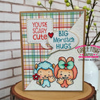 The Greeting Farm Monster Hugs Stamps Scary But Cute | color-code:ALT01