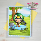 The Greeting Farm One of a Kind Stamps flappy birthday