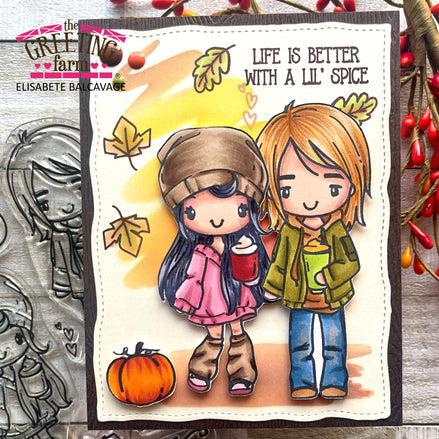 The Greeting Farm Pumpkin Spice Season Stamps Life is Better | color-code:ALT02