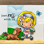 The Greeting Farm Scooting By Anya Stamps Just Roll with It | color-code:ALT03