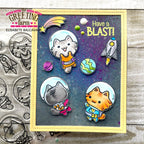 The Greeting Farm Space Kitties Stamps Have a Blast  | color-code:ALT02