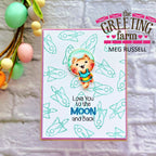 The Greeting Farm Space Kitties Stamps To the Moon and Back  | color-code:ALT03