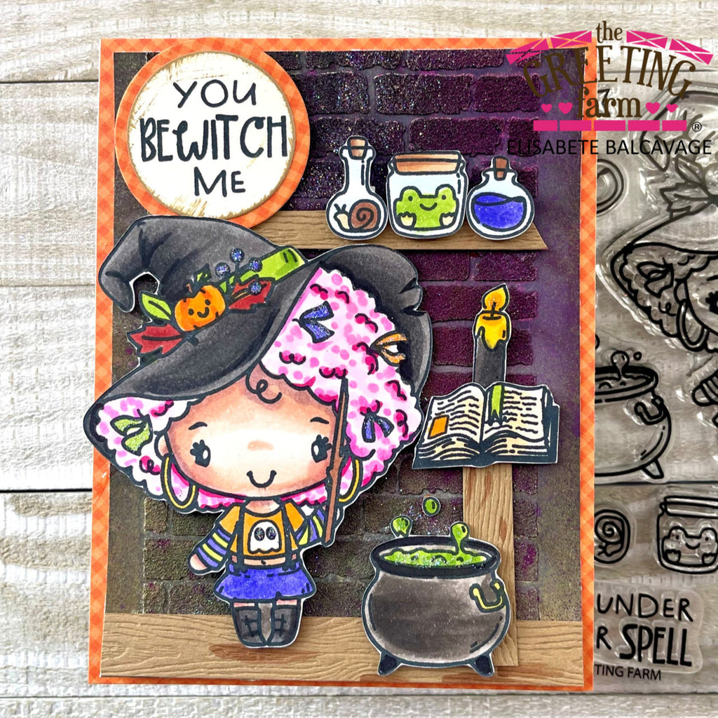 The Greeting Farm Wicked Anya 2 Stamps You Bewitch Me | color-code:ALT02