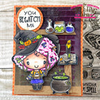 The Greeting Farm Wicked Anya 2 Stamps You Bewitch Me | color-code:ALT02