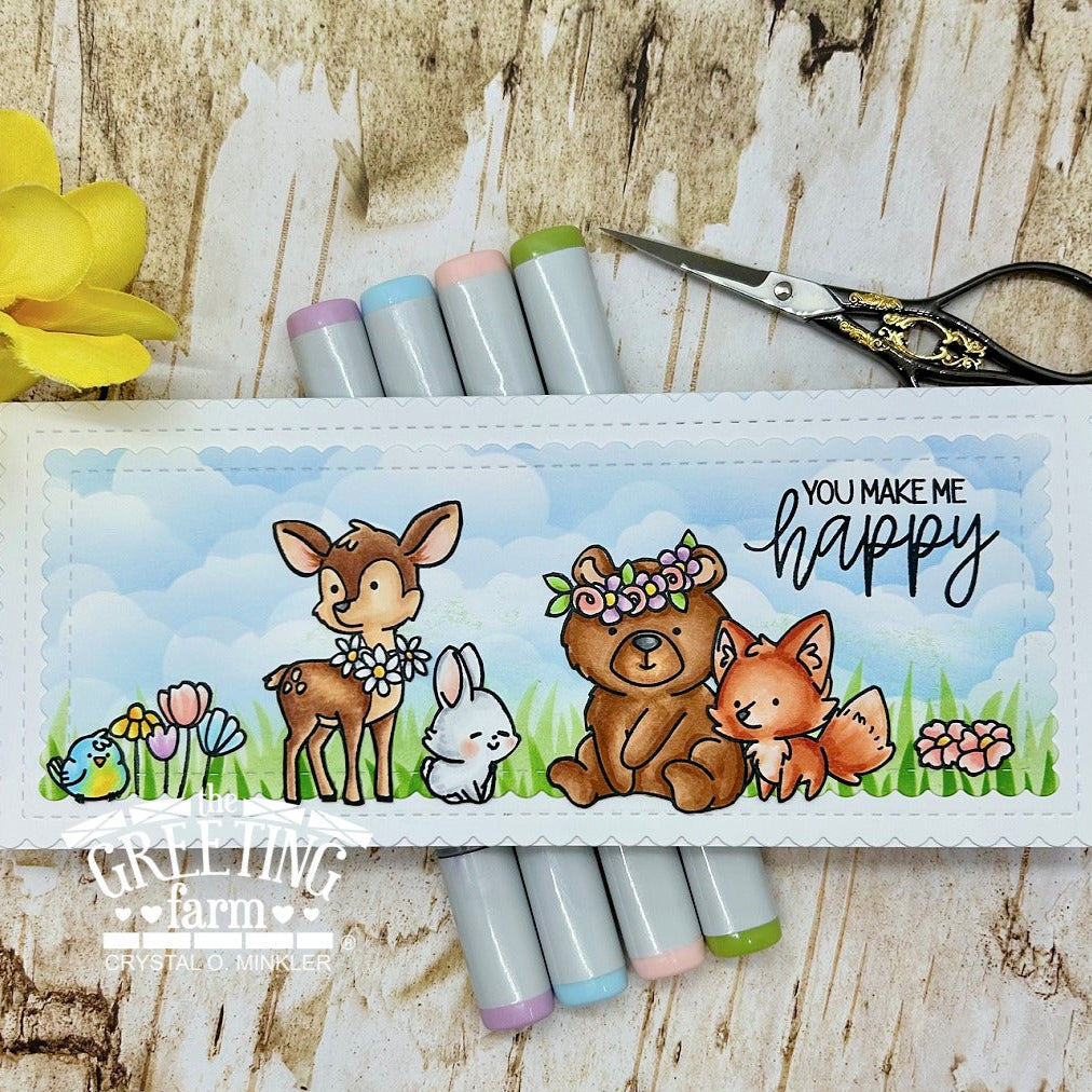 The Greeting Farm You Are My Sunshine Stamps You Make Me Happy | color-code:ALT01