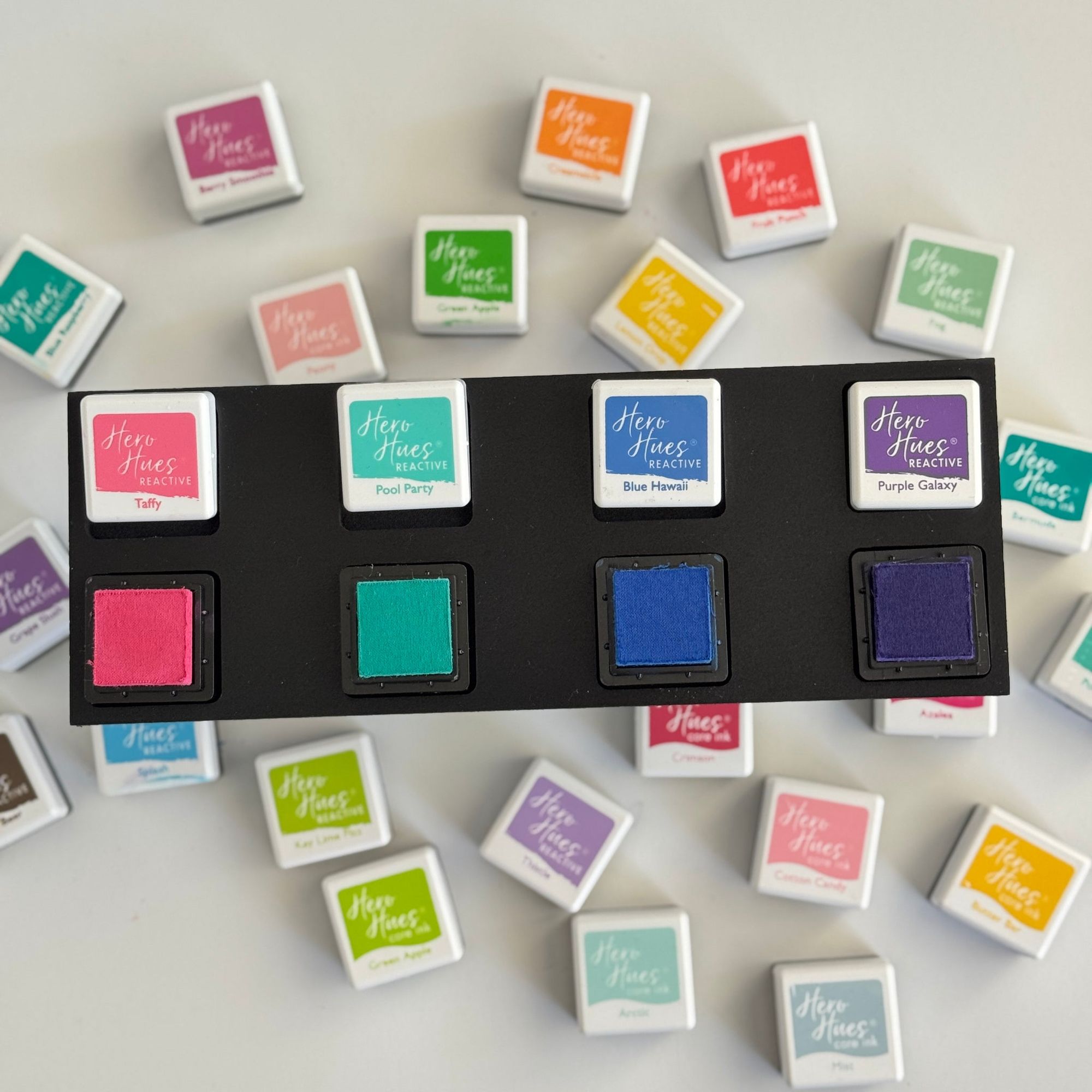 The Ink Stand Black Mini with Hero Hues Pads