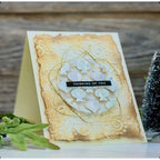 Tim Holtz The Inspector Stamps with Simon Says Stamp Dies Bundle setbz24 setin26 Thinking of You Card