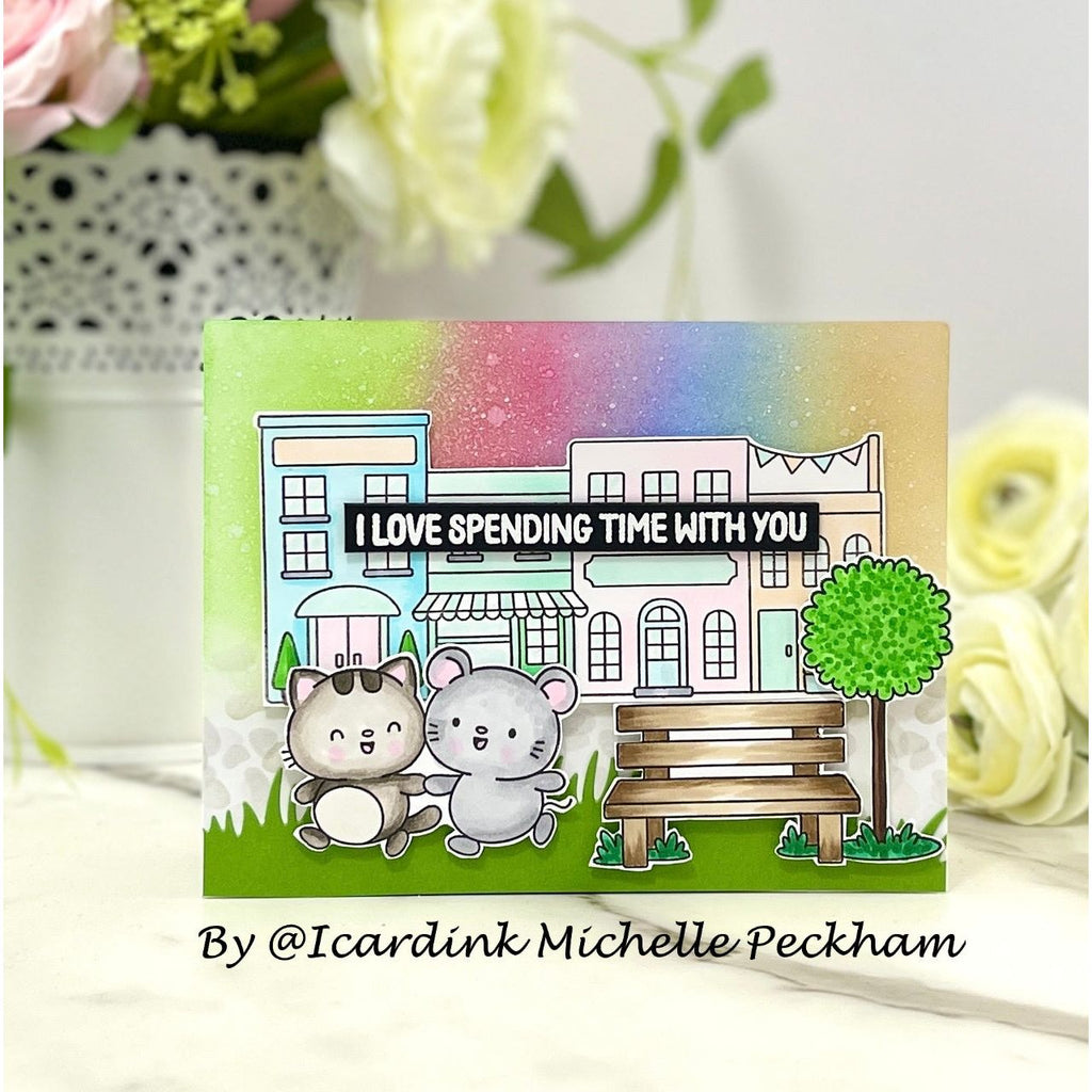 Simon Says Stamps and Dies The Little Things set961tlt You Are My Favorite Spending Time with You Card