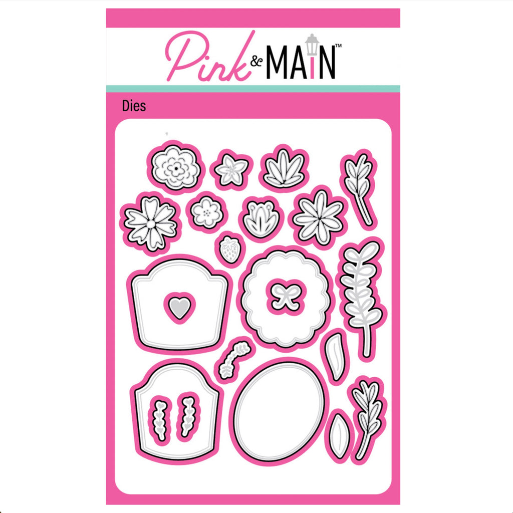 The Pink and Main Little Jar Labels Clear Stamp and Die Set product image 2
